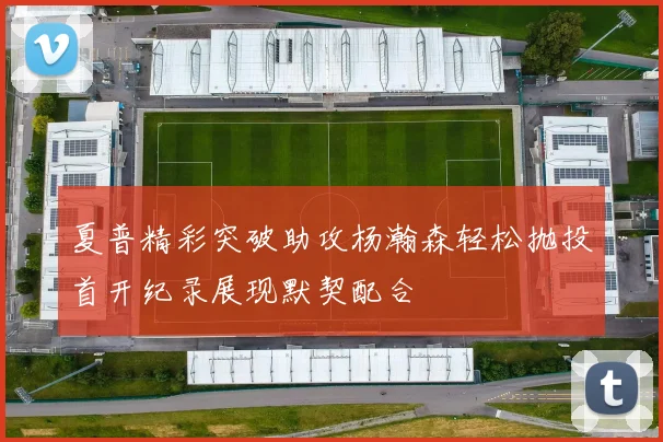 夏普精彩突破助攻杨瀚森轻松抛投首开纪录展现默契配合